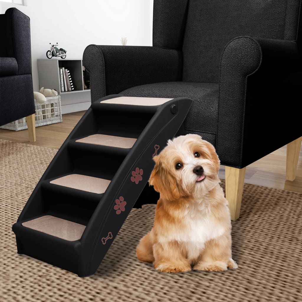 Rampa Plegable Canvida para Perros y Gatos (62x40cm | Hasta 50kg) - Especial Sofás y Camas