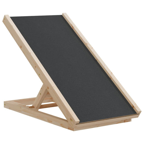 Rampa Ortopédica para Perros y Gatos Canvida de Madera Maciza (70x35cm | Hasta 35kg) - Especial Camas y Sofás para Perros Pequeños y Senior