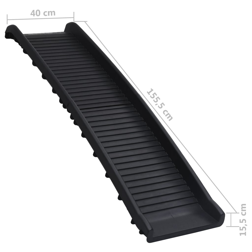 Rampa Plegable Perros y Gatos Canvida para Coche (155cm | Hasta 75kg) - Especial Maleteros y SUVs