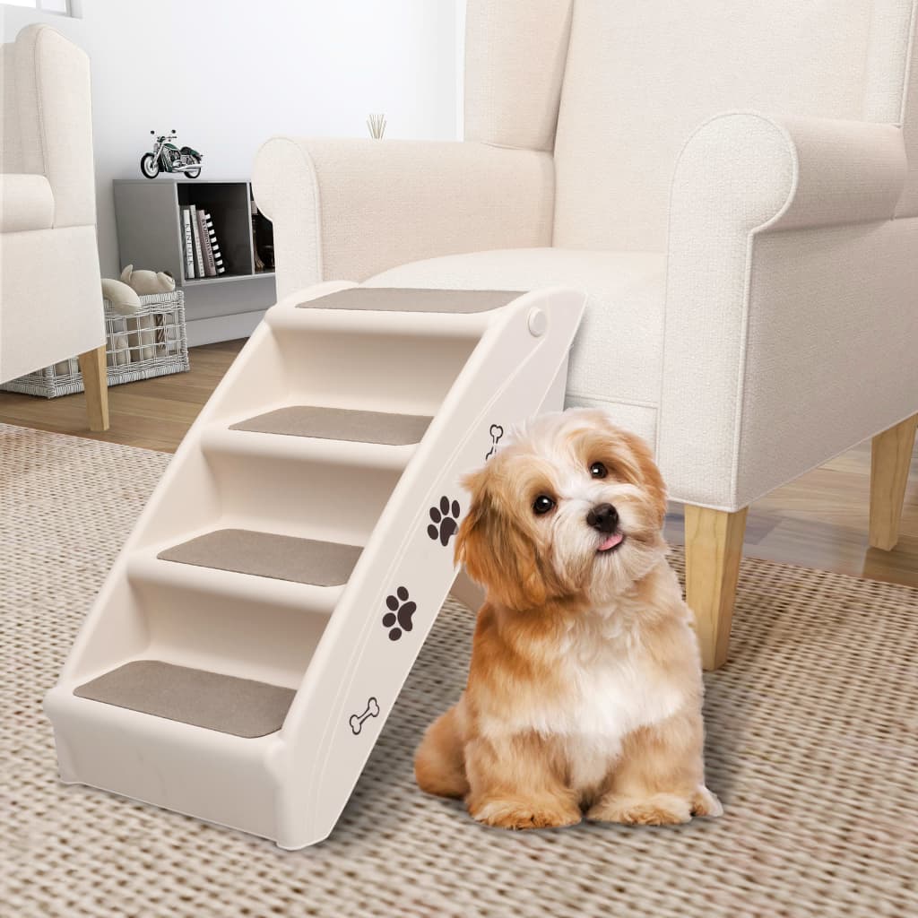 Rampa Plegable Canvida para Perros y Gatos (62x40cm | Hasta 50kg) - Especial Sofás y Camas